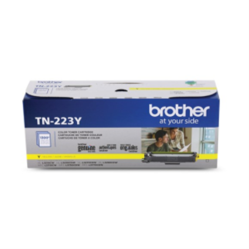 Brother TN223Y Genuine Standard Yield Yellow Toner Cartridge — Genuine OEM