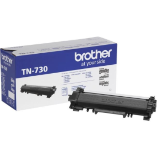 Brother TN730 Genuine Standard Yield Black Toner Cartridge — 1,200 Pages