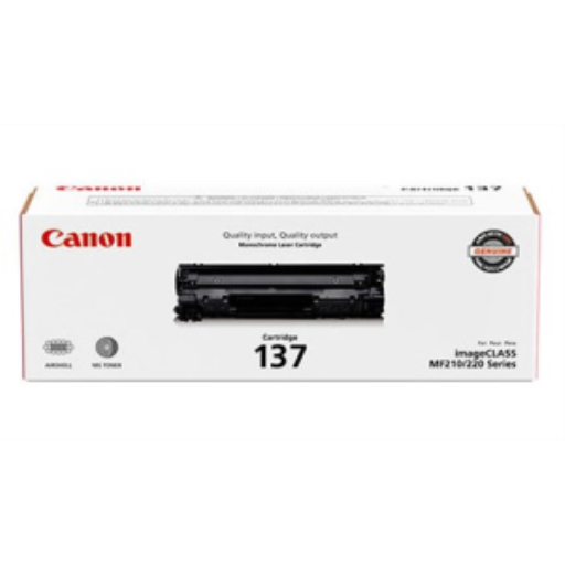 Canon Cartridge 137 Black Toner (9435B001) — Genuine OEM for imageCLASS