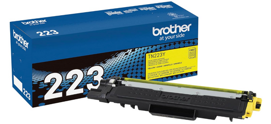 Brother Original TN223Y Standard Yield Yellow Toner Cartridge, Original Toner Replacement cartridges, Toner for Brother Laser Printers HL-L3210CW, HL-L3270CDW, MFC-L3710CW, MFC-L3750CDW, and More