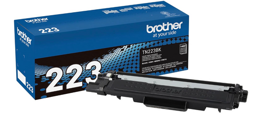 Brother Original TN223BK Standard Yield Black Toner Cartridge, Original Toner Replacement cartridges, Toner for Brother Laser Printers HL-L3210CW, HL-L3270CDW, MFC-L3710CW, MFC-L3750CDW, and More
