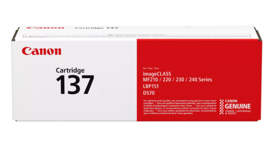 Canon Cartridge 137 - Black
